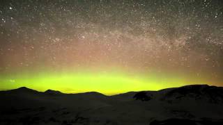 Anochecer  aurora boreal y amanecer en 30 Segundos [upl. by Haem602]