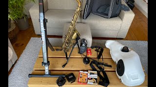 How to play saxophone in a silent way at home [upl. by Oyr]