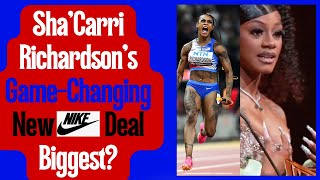 20 Million ShaCarri Richardsons GameChanging Nike Deal New Era in Sports Endorsement Biggest [upl. by Salba589]