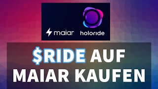 Holoride RIDE Token erklärt  NFTs im Audi Metaverse [upl. by Anelej]