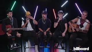 CNCO CANTANDO ACÚSTICO SE VUELVE LOCA MAMITAREGGAETON LENTO [upl. by Ralph]