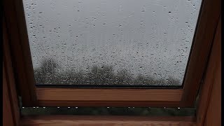 ASMR  2 Hours of Rain on Roof Window [upl. by Nirrak]