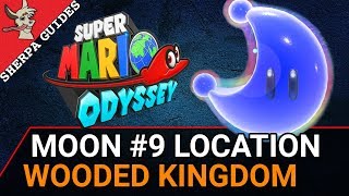 Wooded Kingdom Moon 9 Thanks for the Charge Location  Super Mario Odyssey [upl. by Aeneg]