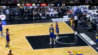 Regal FC Barcelona  Los Angeles Lakers NBA Europe Live Tour 2010 7102010 [upl. by Jacquet]