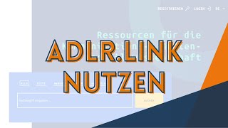 Howto Fachinformationsdienst adlrlink nutzen  Universitätsbibliothek Leipzig [upl. by Sanders]