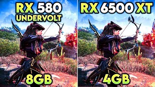 RX 580 vs RX 6500 XT  16 Games Tested in 2024 [upl. by Fruin85]