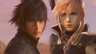 Noctis meets Lightning for the First Time  Dissidia Final Fantasy NT [upl. by Lauer]