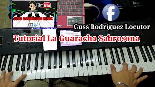 La Guaracha Sabrosona Tutorial piano fácil 🎹 [upl. by Halil]