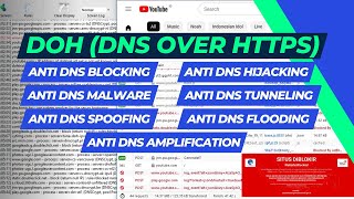 LOAD BALANCE DNS OVER HTTPS DNS OVER QUIC DNSCYPT DNSSEC DI WINDOWS 10 DAN WINDOWS 11 [upl. by Nyrak]