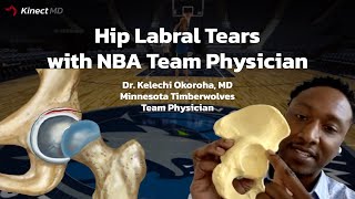 NBA Team Doctor Explains Hip Labral Tears  Dr Kelechi Okoroha MD [upl. by Aiksas]