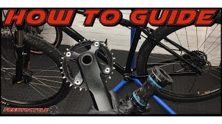 Vitus Nucleus VR MTB Bottom Bracket Change [upl. by Kallman]