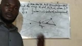 SCALE FACTOR AND ENLARGEMENT POSITIVE AND NEGATIVEvansikmaths [upl. by Rosati]