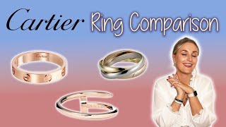 Cartier Love Ring Wear it three different ways [upl. by Schweitzer196]