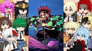 MHA react to Demon SlayerKNYxMHA Part 1 [upl. by Yehs]