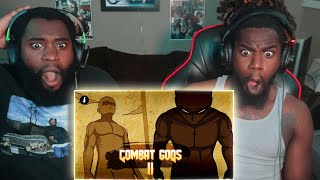 BEST FIGHTING ANIMATION EVER  Combat Gods II  SmokeCounty JK Reaction [upl. by Ponce]