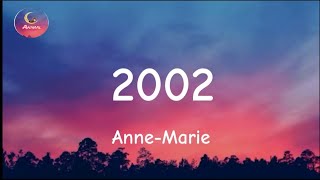 AnneMarie  2002 Official lyrics [upl. by Brew]