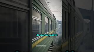 Tren Rayına Bozuk Para koymak 💀 Ve Sonu [upl. by Dine]