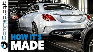 Mercedes CClass CAR FACTORY  HOW ITS MADE Assembly Production Line Manufacturing Making of [upl. by Irovi]