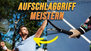 Der beste Griff für deinen Aufschlag  Tennis Griffhaltung [upl. by Argus350]