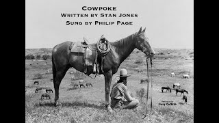 Philip Page sings Cowpoke by Stan Jones [upl. by Tigram320]