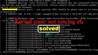 Kernel panic not syncing vfs issue fix kernel panic error in linux  recover initramfs  linuxtak [upl. by Cosenza]