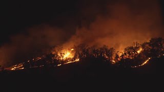 California Wildfire Ridge Fire 10 contained after prompting evacuations for Colusa Lake counties [upl. by Akers273]