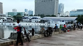 Totskie Vlog is live Fishing sa manila bay [upl. by Casey]