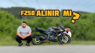 BAJAJ PULSAR F 250 İNCELEDİK [upl. by Airelav746]