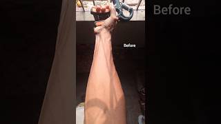 hand gripper before and after  hand gripper body transformation [upl. by Levana]