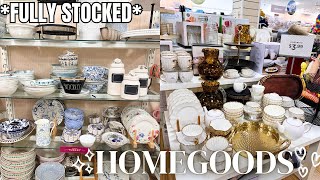 HOMEGOODS SHOP WITH ME  DINNERWARE amp KITCHEN FINDS [upl. by Atinek659]