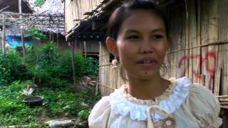 Her name is Peace Sunday  Karen Lady under House Arrest  Mae La Refugee camp Thailand [upl. by Herrle]