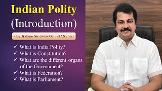 INDIAN POLITY  INTRODUCTION [upl. by Eugine]