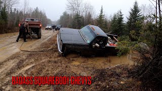 BADASS SQUAREBODY CHEVY COMPILATION 2024 [upl. by Nirok]