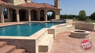 Building A Custom Inground Swimming Pool in Rockwall TX  Timelaspes [upl. by Slaughter]