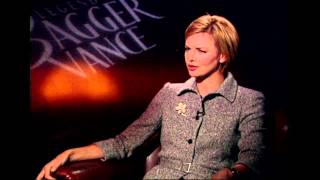 The Legend Of Bagger Vance Charlize Theron Interview  ScreenSlam [upl. by Crenshaw463]