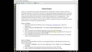 DigiSkills 20 Batch05 SEO Search Engine Optimization Solved Handson Exercise No 1 [upl. by Kean]