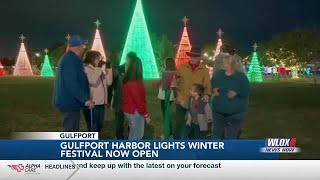 Gulfport’s Harbor Lights Winter Festival now open [upl. by Meggie]