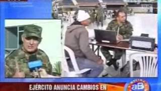 Cambios en el servicio militar para los jóvenes bachilleres [upl. by Anneirda140]