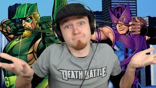 Lets Watch DEATH BATTLE  Green Arrow VS Hawkeye [upl. by Tiphany596]