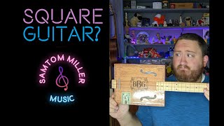 Hinkley Blues Box Slide Guitar  Cigar Box Guitar Replica  Unboxing and Demo [upl. by Sliwa]