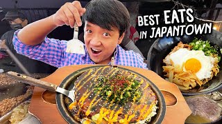 BEST EATS in JAPANTOWN amp STREET TACOS in Los Angeles [upl. by Hnil]