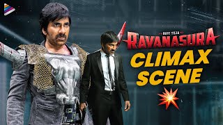 Ravanasura Movie Climax Fight Scene  Ravi Teja  Faria Abdullah  Megha Akash  Telugu Filmnagar [upl. by Araiek]