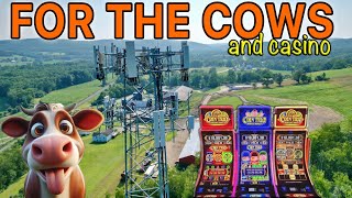 5G for the Cows and Casino in Nichols New York and Dual Sim Testing [upl. by Enilrac602]