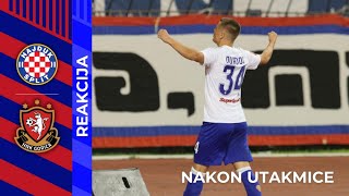 IZJAVA BRUNE DURDOVA NAKON UTAKMICE  HAJDUK  GORICA 41 [upl. by Ttenyl]