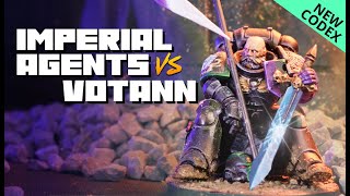 NEW Imperial Agents vs Leagues of Votann  Warhammer 40k 10th Edition Battle Report [upl. by Harehs]