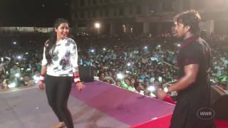 Sarso ke sagiya Khesari Lal Yadav with kajal raghwani bhojpuri muqabala doha qatar 17 March 2017 [upl. by Yelhs]