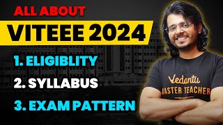 All About VITEEE Exam 2024  Admission Eligibility Exam Pattern Cutoff  Gaurav Sir vjme20 [upl. by Massiw]