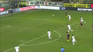 Parma  Milan 45  Highlights  Giornata 02  Serie A TIM 201415 [upl. by Yelhs]