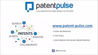 Patent Pulse tutorial  How to monitor your competitors [upl. by Renat]