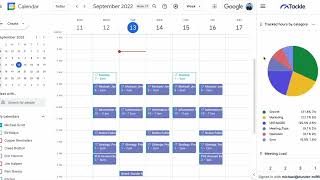 How to track your time using Google Calendar [upl. by Eugnimod]